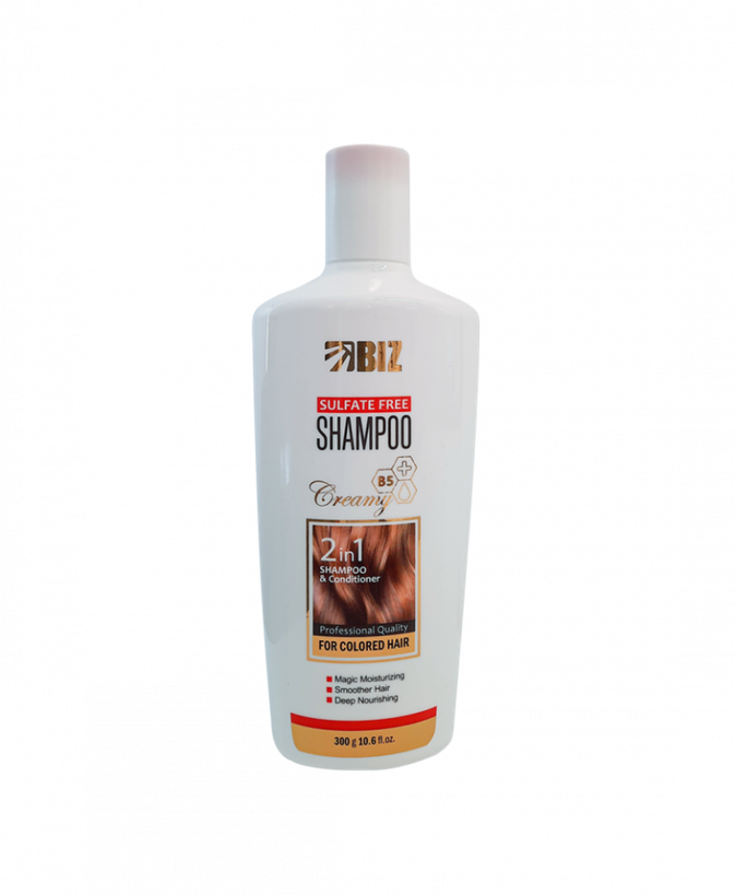شامپو فری سولفات BIZ مناسب موهای رنگ شده