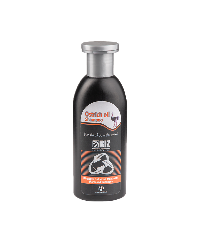 خرید آنلاین شامپو شتر مرغ بیز