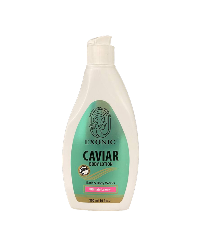 تصویر لوسیون بدن خاویار اکسونیک